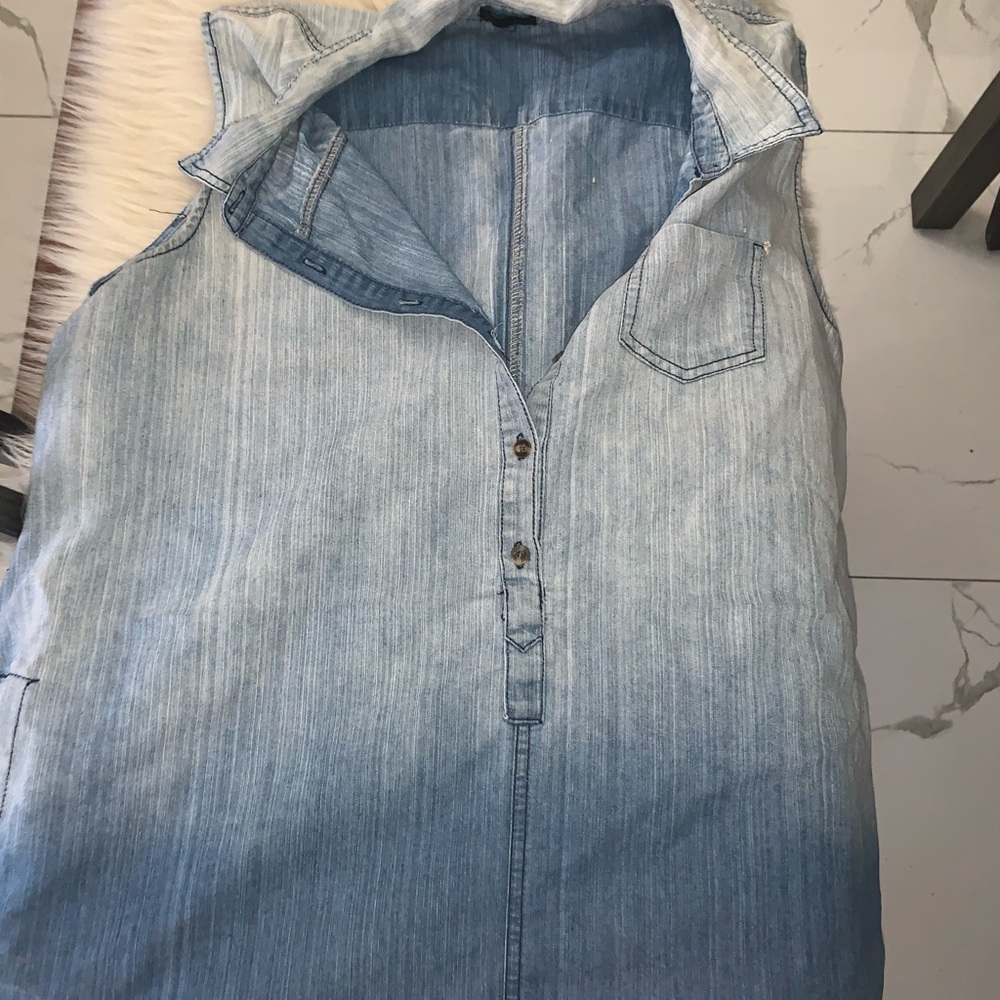 Denim dress